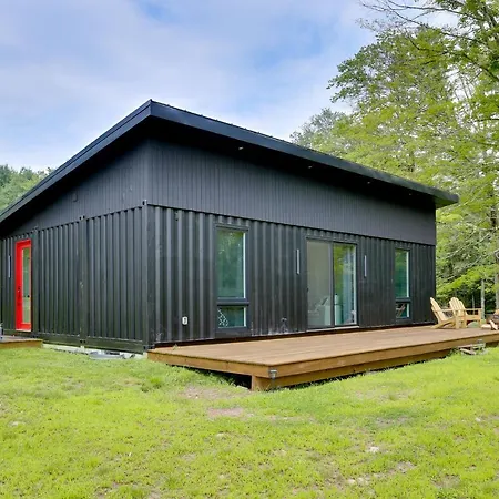 Lakefront Catskills Container Home Private Lake